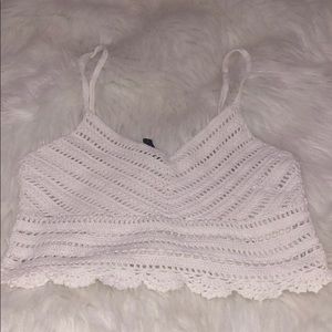 NWOT H&M Crotchet Top